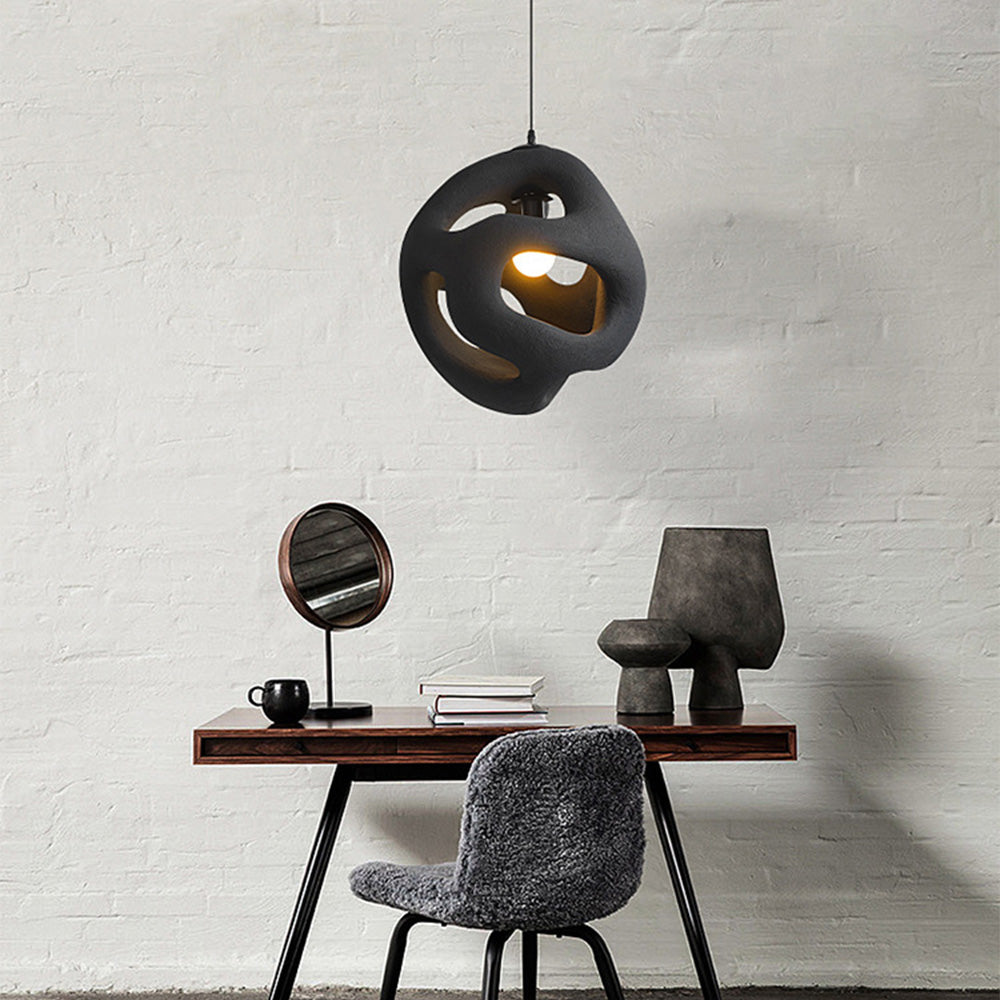 Wabi-Sabi Sculptural Pendant Light