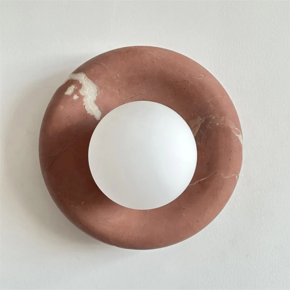 Marble Wall Sconce Modern Indoor LED Wall Light Elegant Fixture