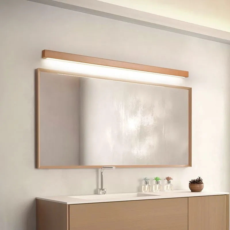 Wooden Linear LED Wall Light