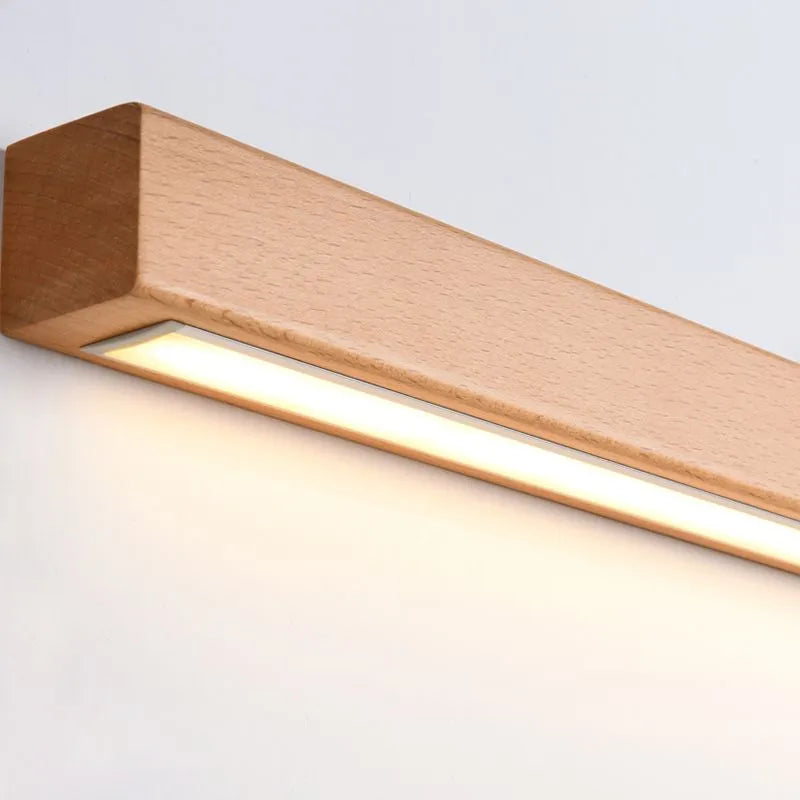 Wooden Linear LED Wall Light