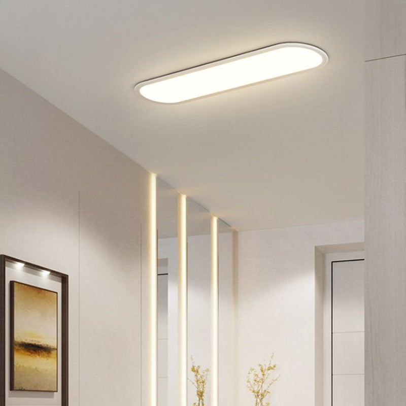 Oval LED Flush Mount Ceiling Light