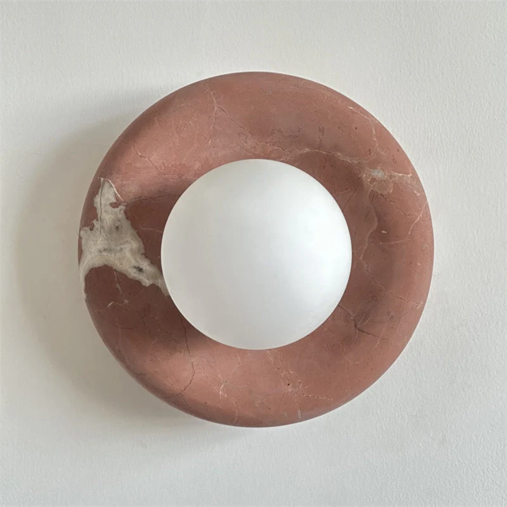 Marble Wall Sconce Modern Indoor LED Wall Light Elegant Fixture