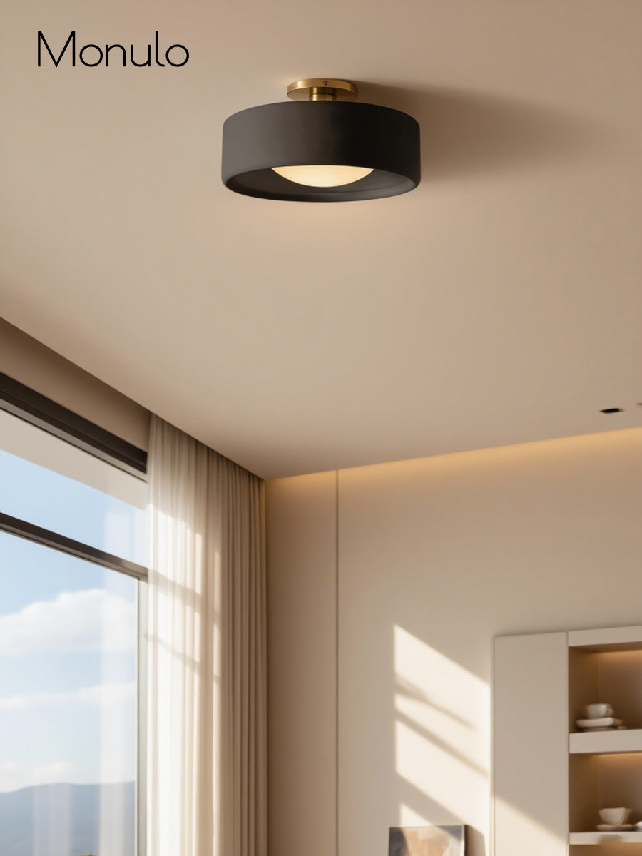 Porcelain Flush Mount Ceiling Light