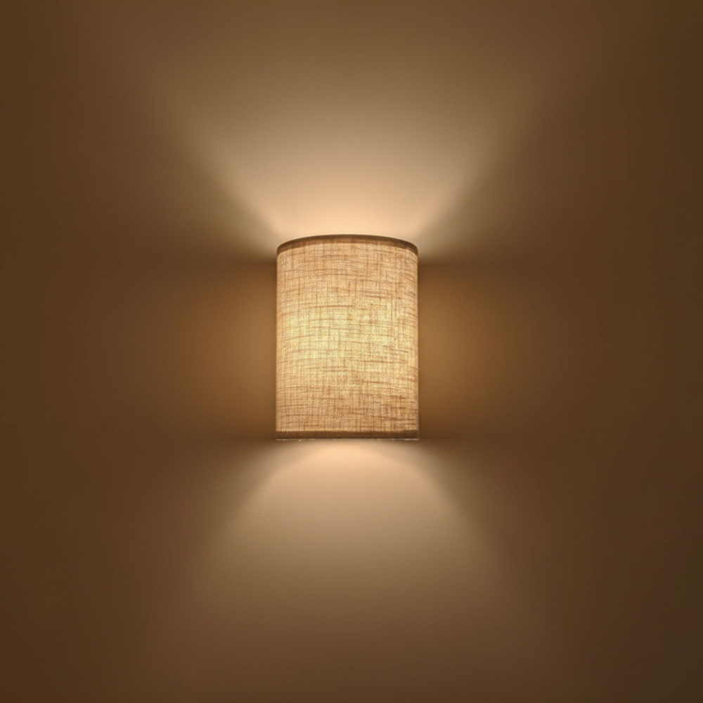 1+1 Free Fabric Wall Sconces