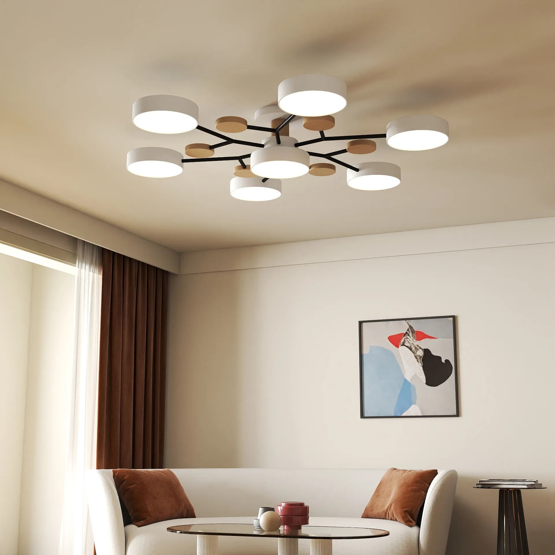 Circular Acrylic LED Ceiling Light