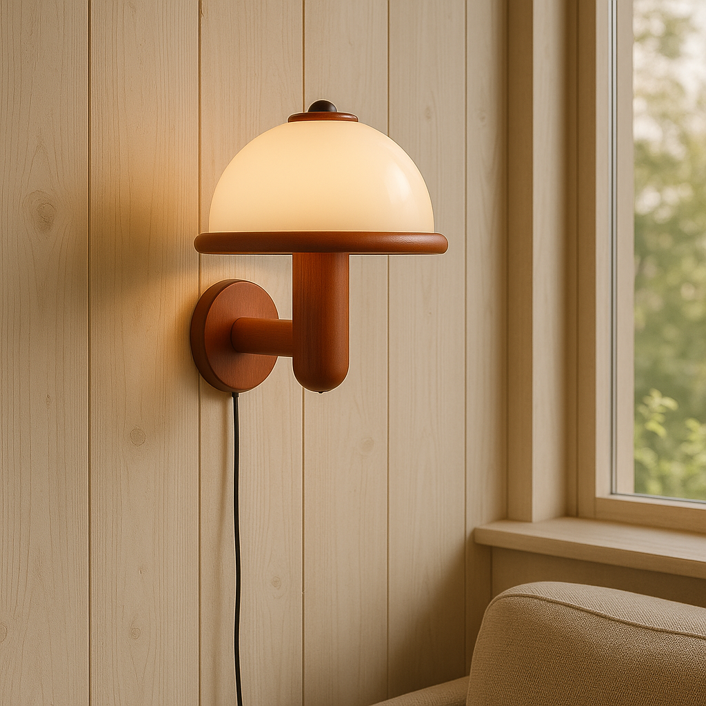 Mushroom Wall Lamp