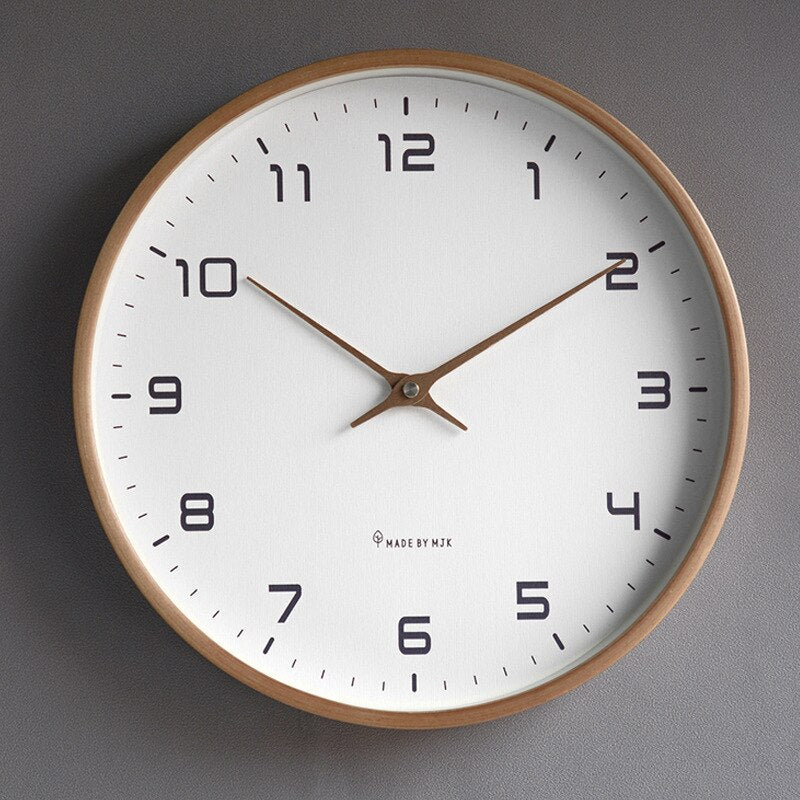 Scandinavische Wandklok Minimalistisch Stille Nordic