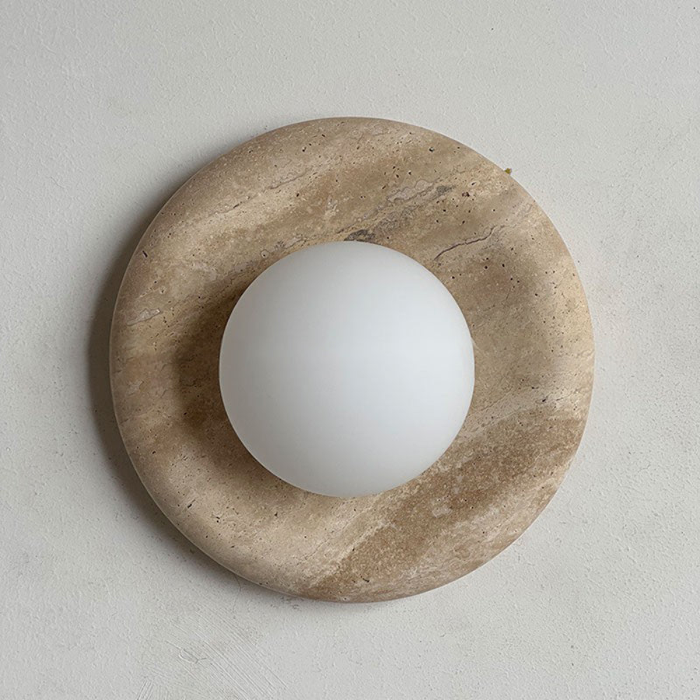 Marble Wall Sconce Modern Indoor LED Wall Light Elegant Fixture