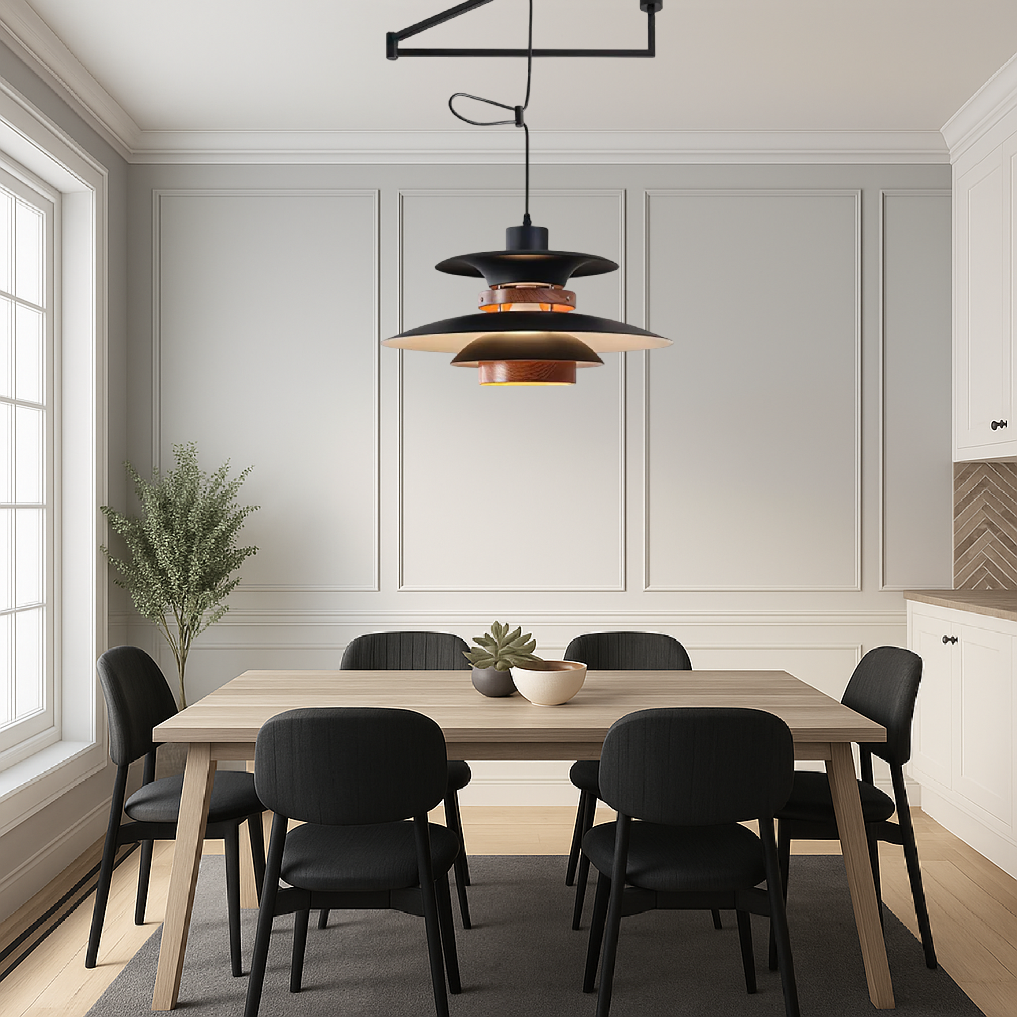 Scandinavian Multi-Tier Designer Pendant Light