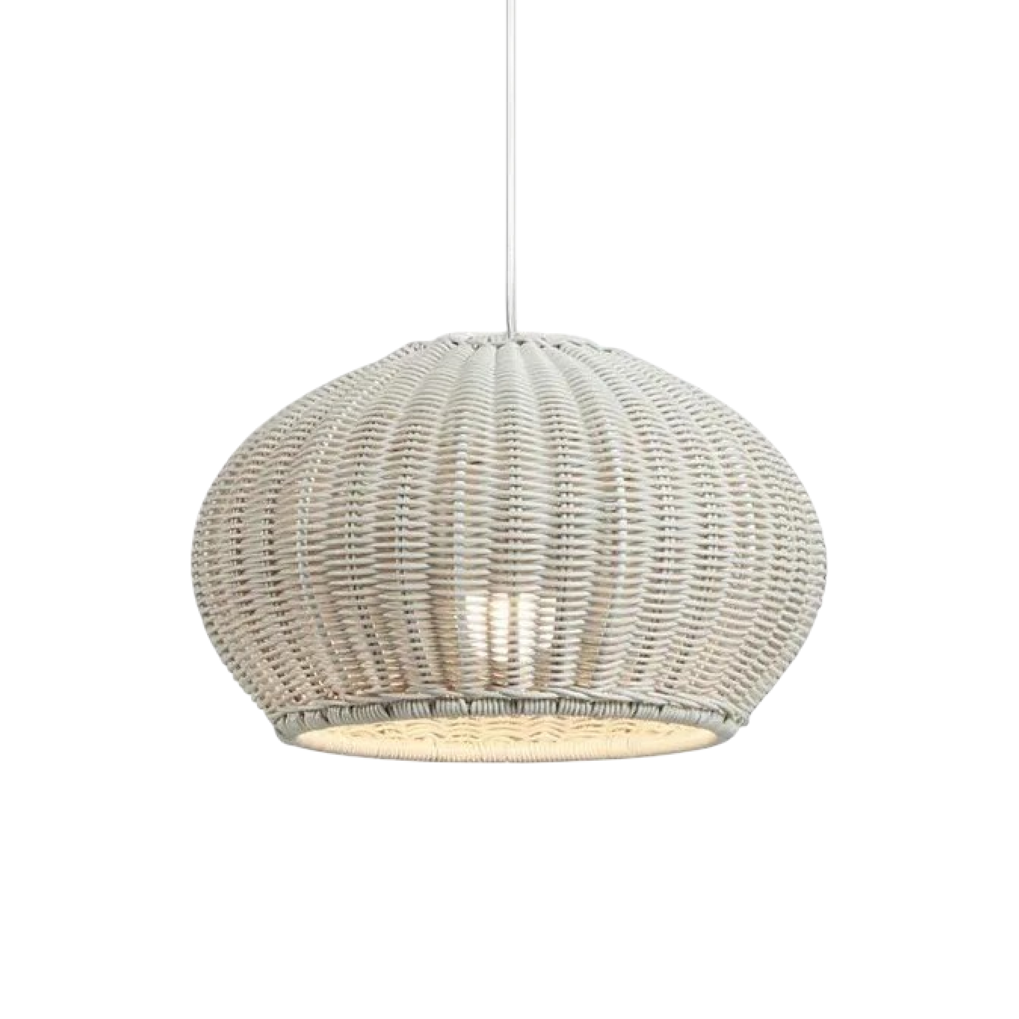 Organic Bamboo Pendant Light