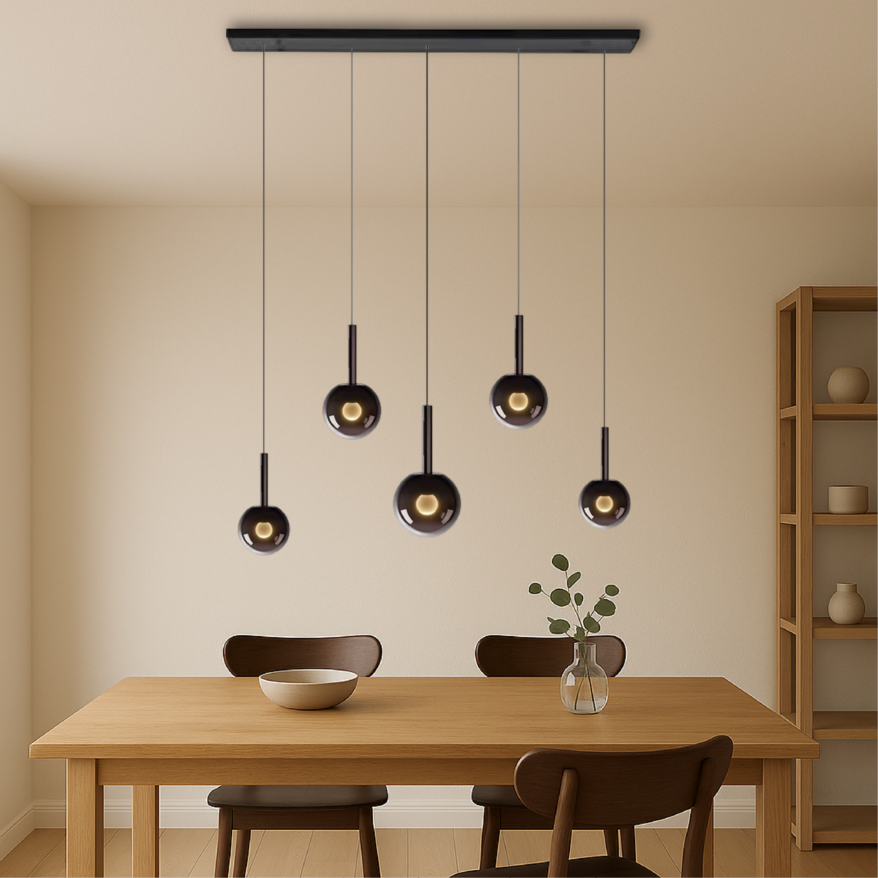 Nordic Scandinavian Glass Pendant Light