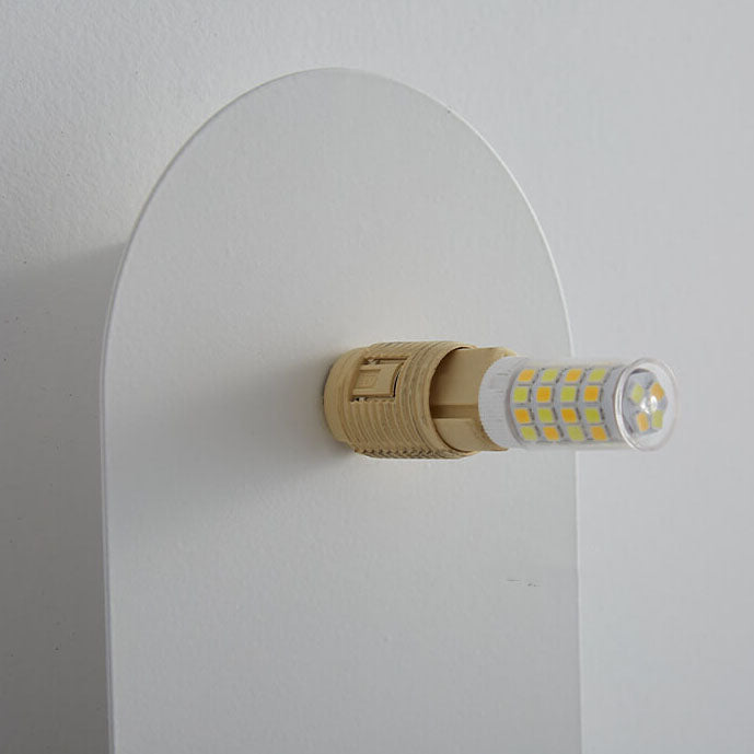 Minimalistische Scandinavische wandlamp voor zachte slaapkamerverlichting