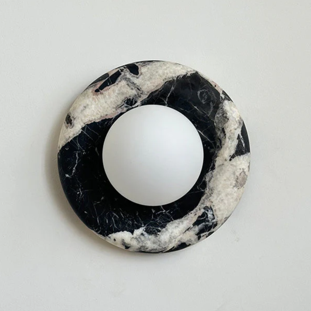 Marble Wall Sconce Modern Indoor LED Wall Light Elegant Fixture