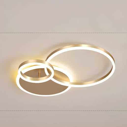 Modern Multi-Ring LED Ceiling Light