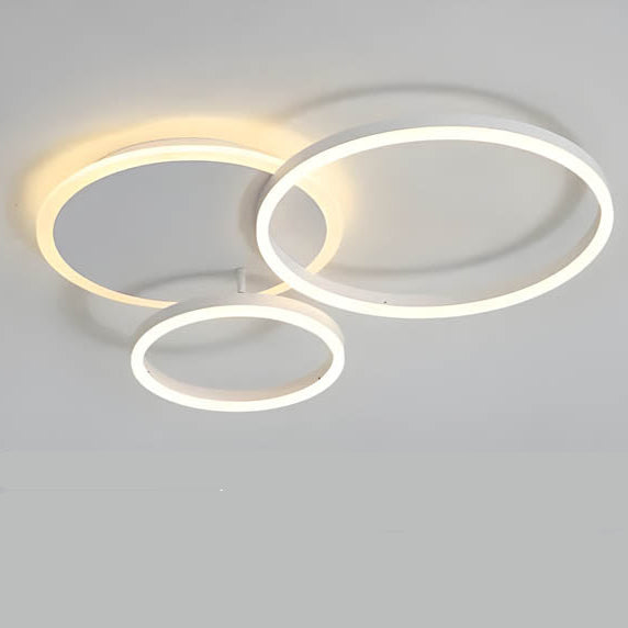 Modern Multi-Ring LED Ceiling Light