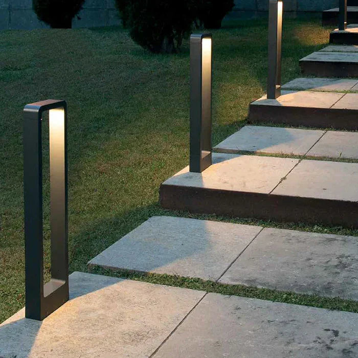 Scandinavian Outdoor Ground Lights Modern Pathway Design