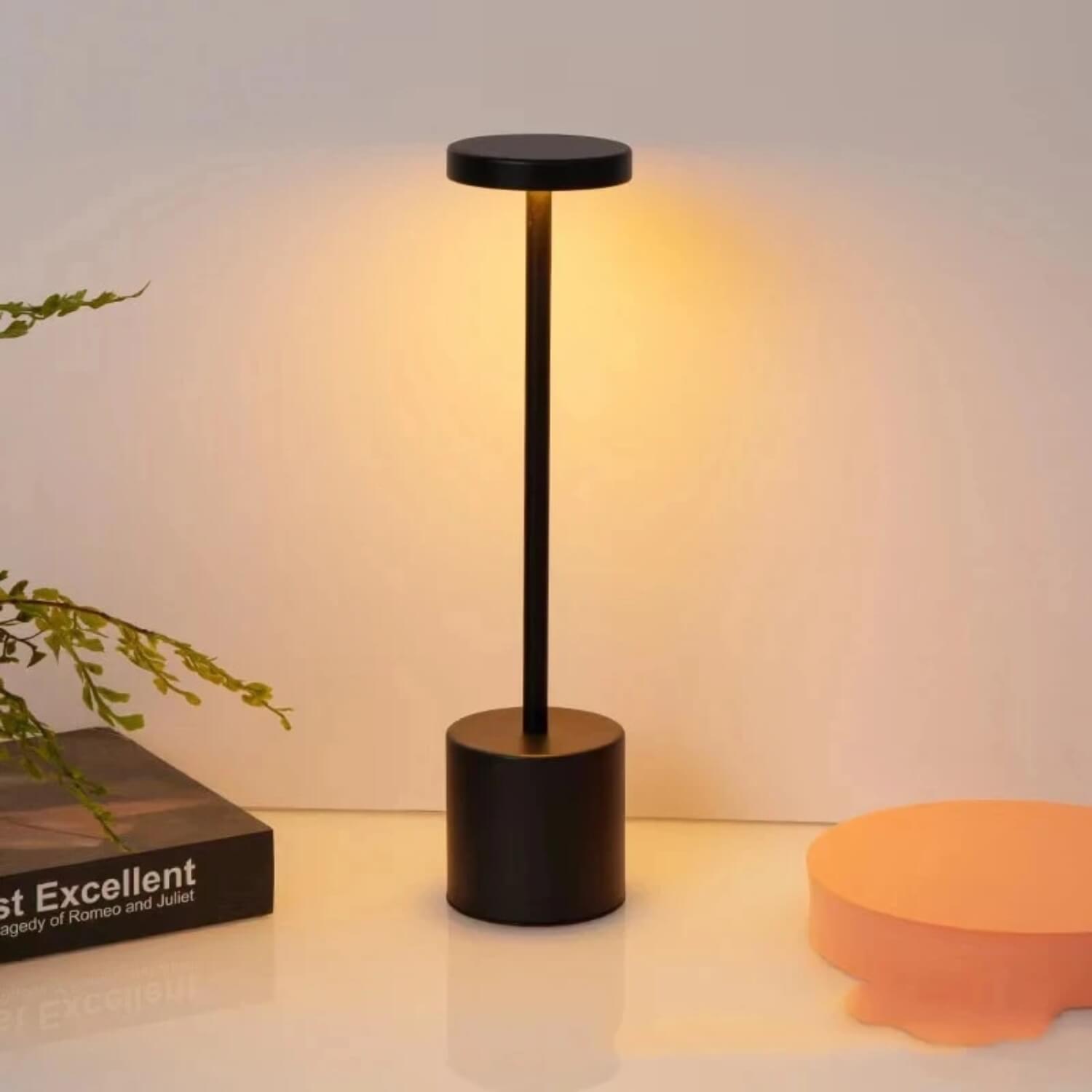Sleek Wireless Accent Table Lamp