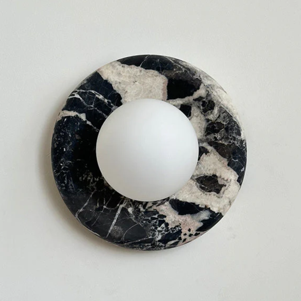 Marble Wall Sconce Modern Indoor LED Wall Light Elegant Fixture
