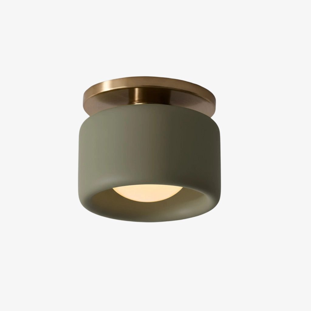 Porcelain Flush Mount Ceiling Light