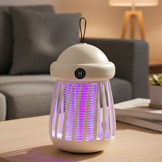 UV Muggenverdelger Lamp – 3000V Elektrische Insectenverdelger – Oplaadbaar