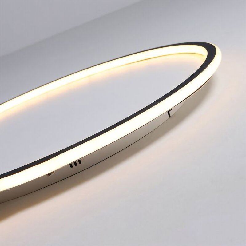 Modern LED Flush Mount Ceiling Light Round Slim Indoor Lamp