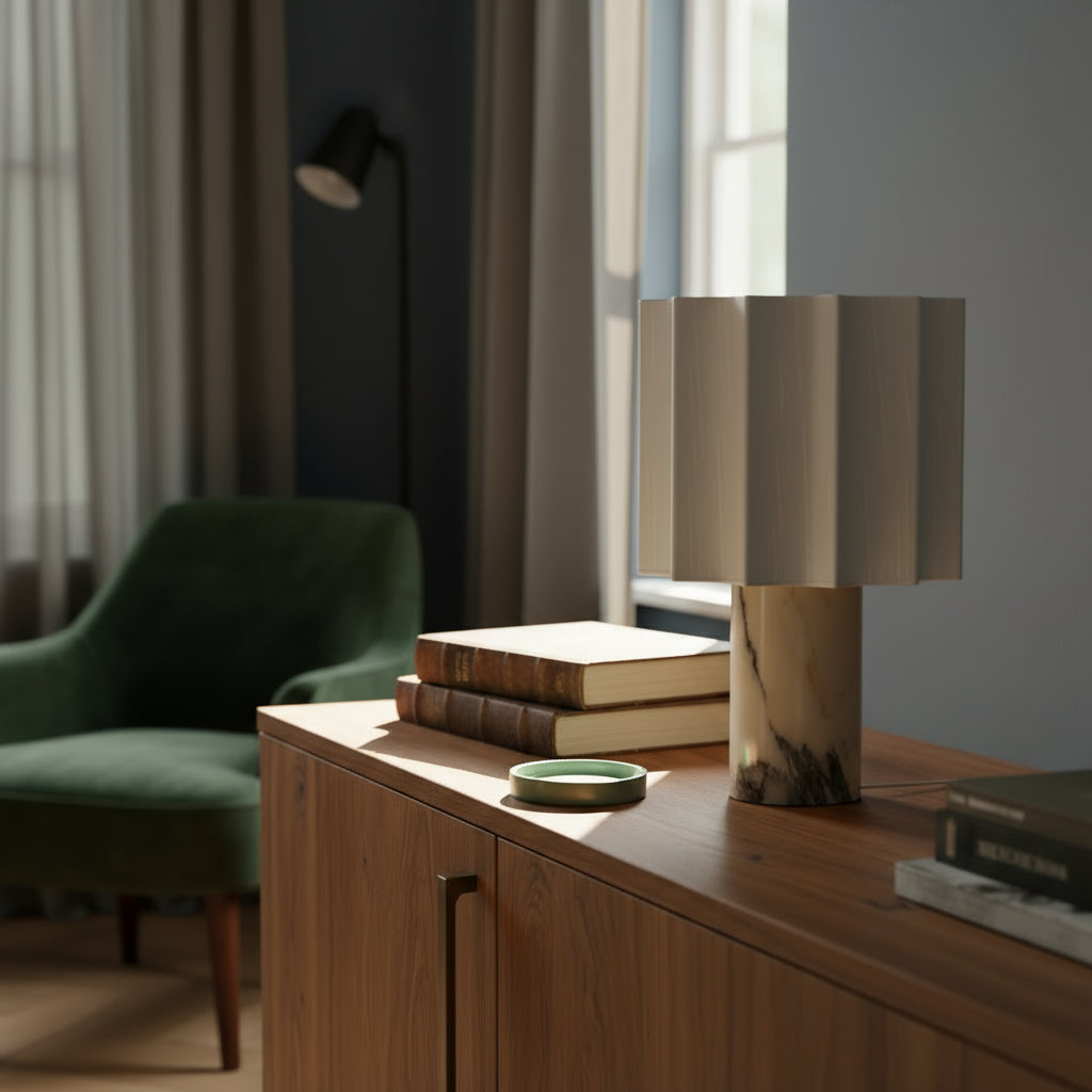 Marble Table Lamp