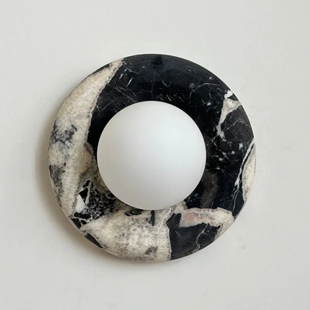 Marble Wall Sconce Modern Indoor LED Wall Light Elegant Fixture