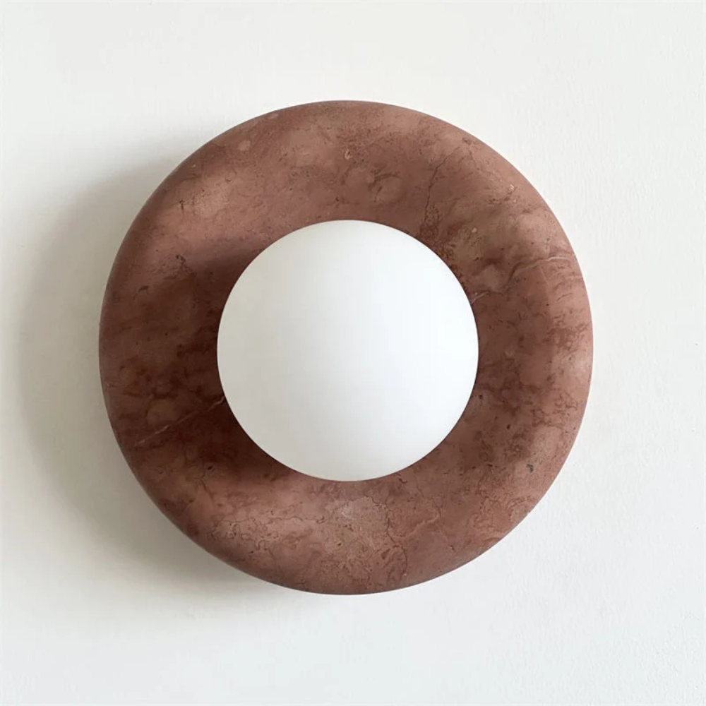 Marble Wall Sconce Modern Indoor LED Wall Light Elegant Fixture