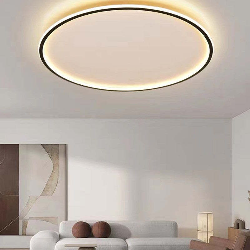 Modern LED Flush Mount Ceiling Light Round Slim Indoor Lamp