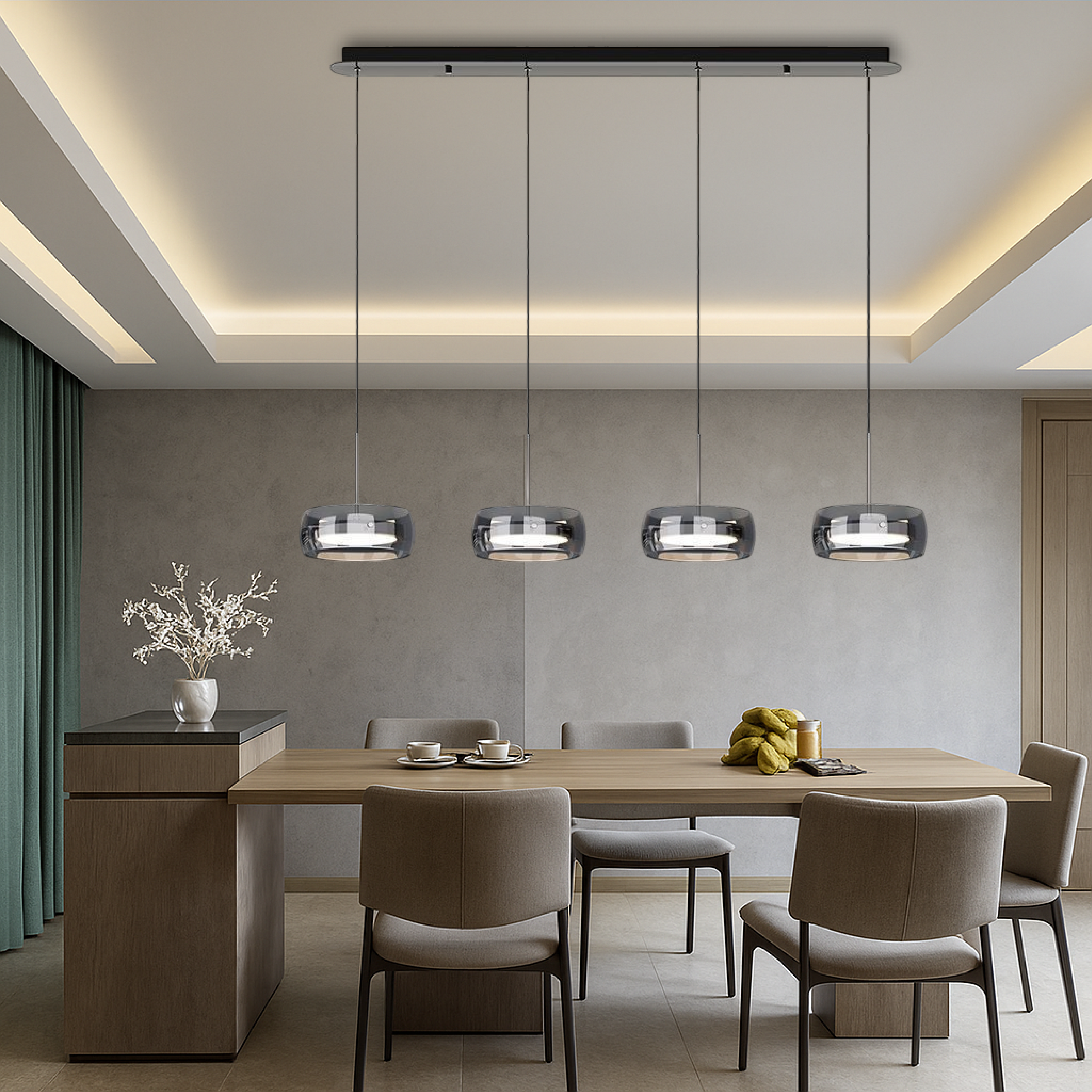 Moderne hanglamp voor eetkamer