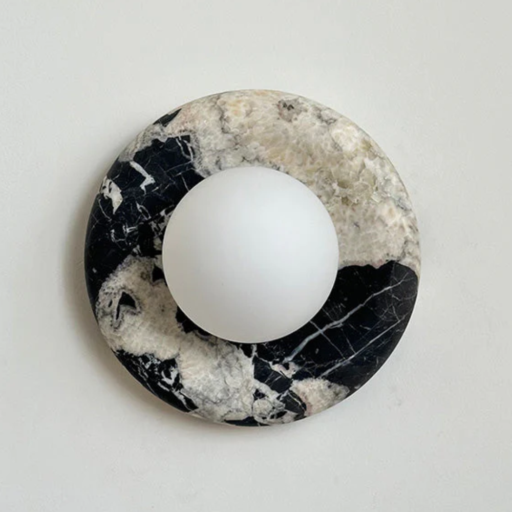 Marble Wall Sconce Modern Indoor LED Wall Light Elegant Fixture