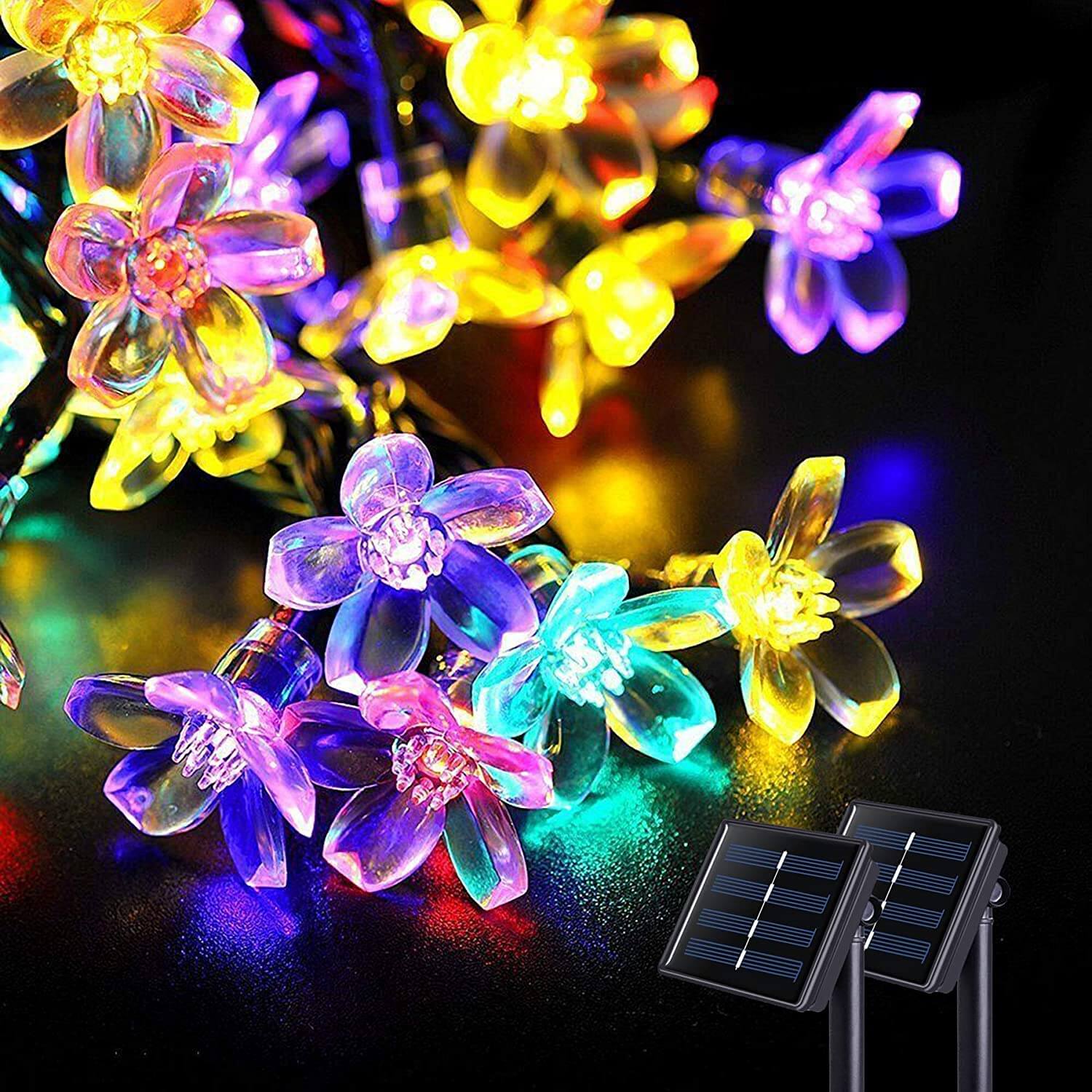 Zonne Bloem Stringverlichting Met Multikleurige LED