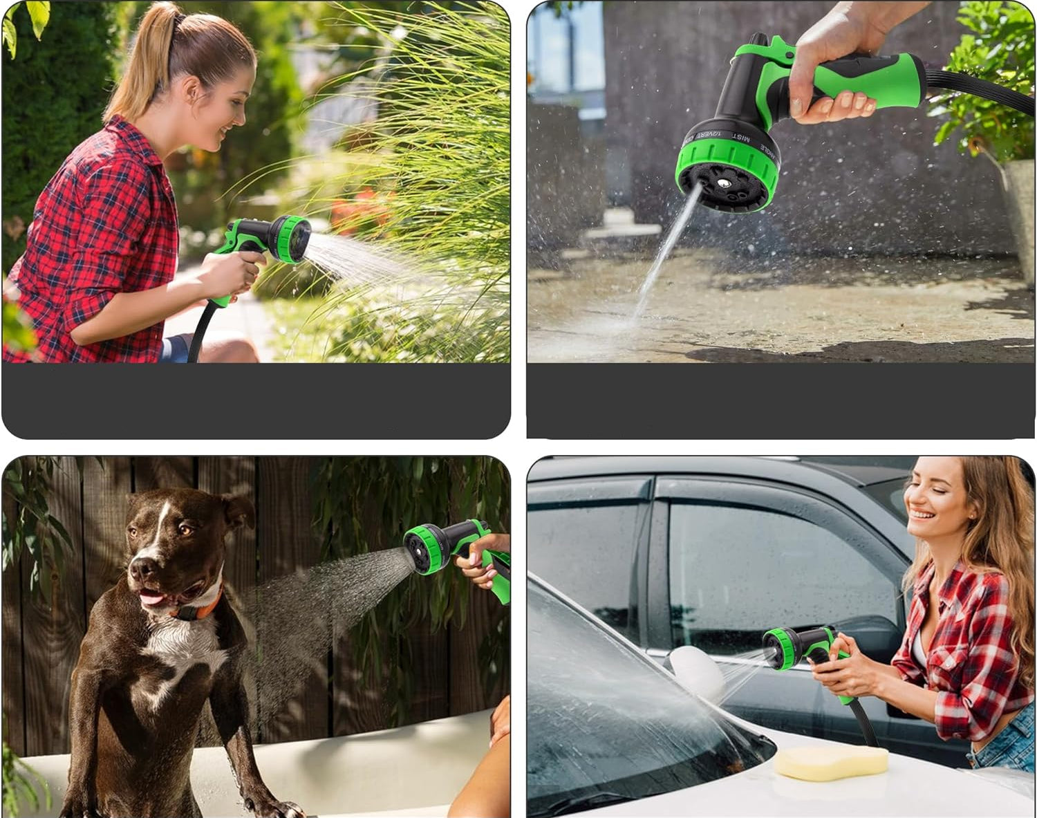 Uitbreidbare Tuinslang met 10 Functie Spray Mondstuk