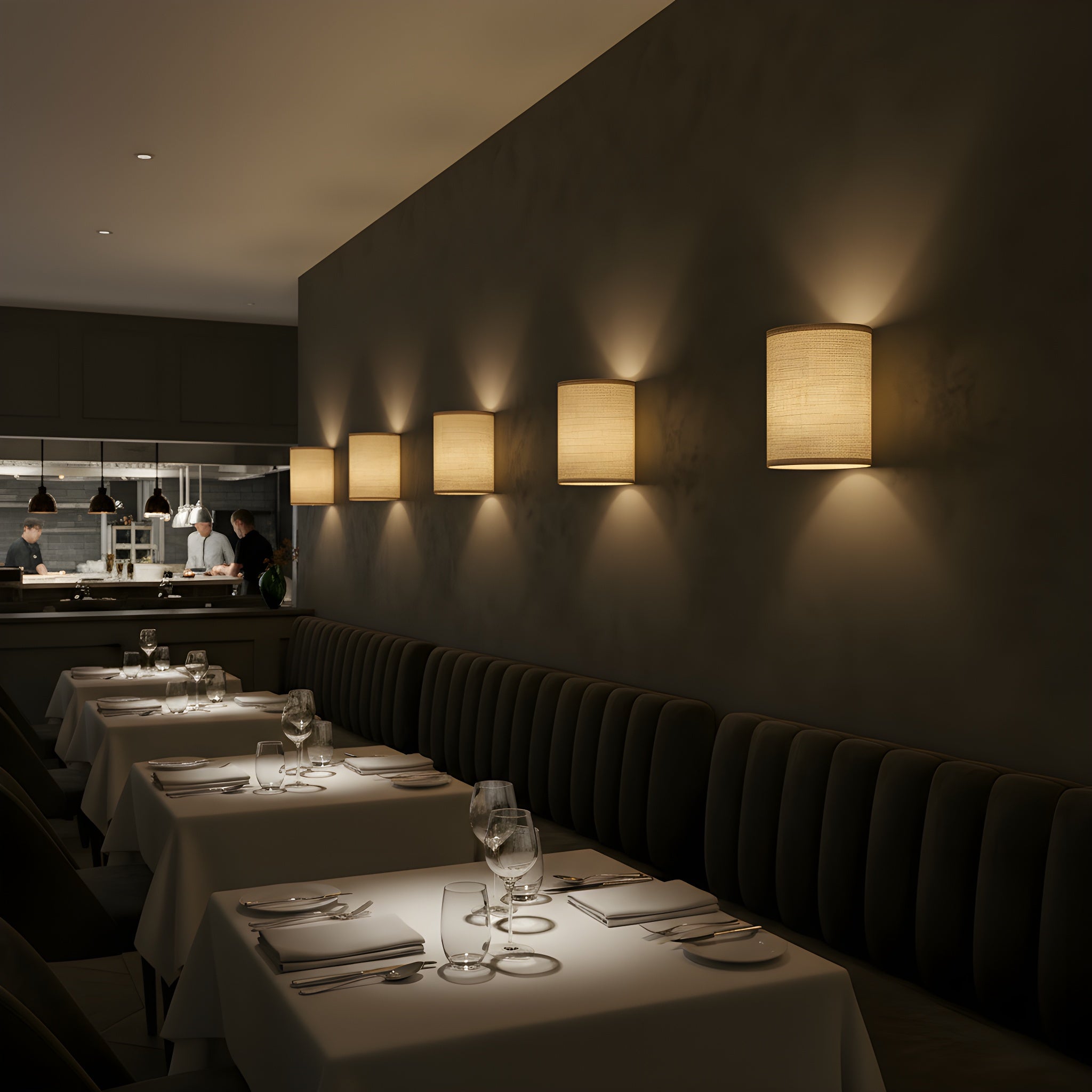 1+1 Free Fabric Wall Sconces