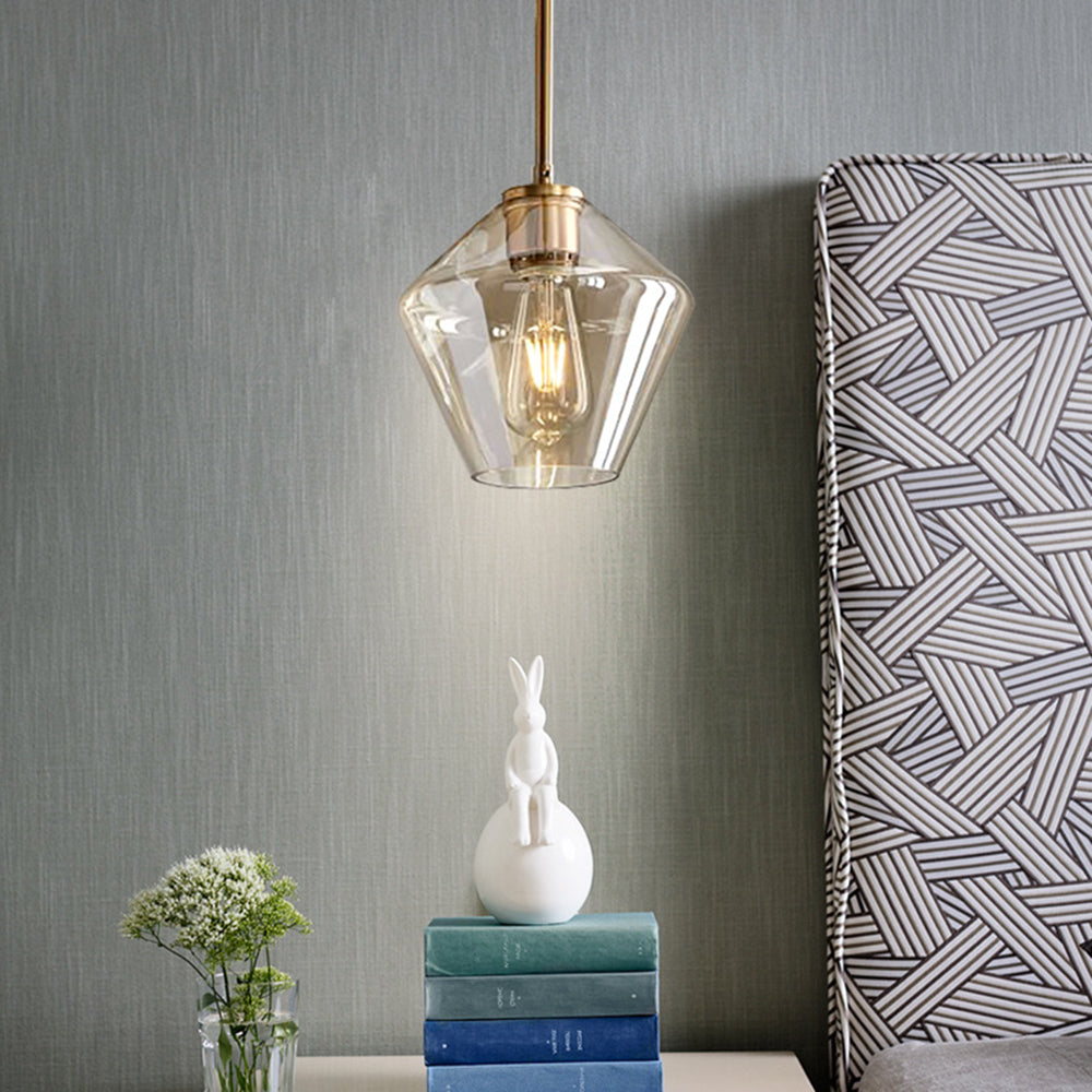 Prism Crystal Glass Pendant Light