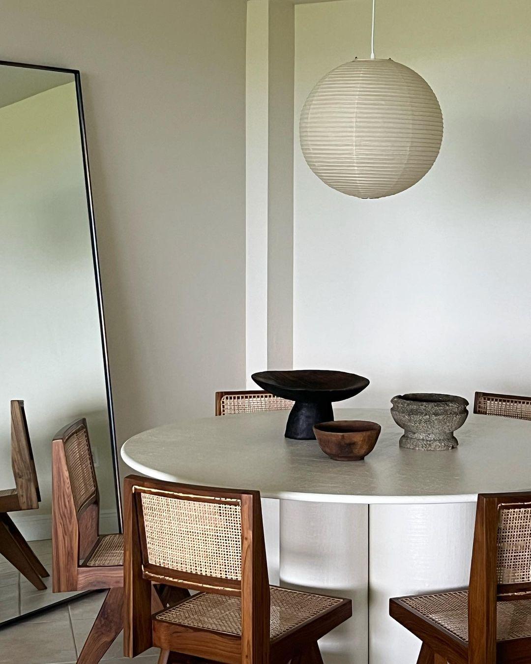 Japanese Inspired Paper Pendant Lamp Soft Ambient Light