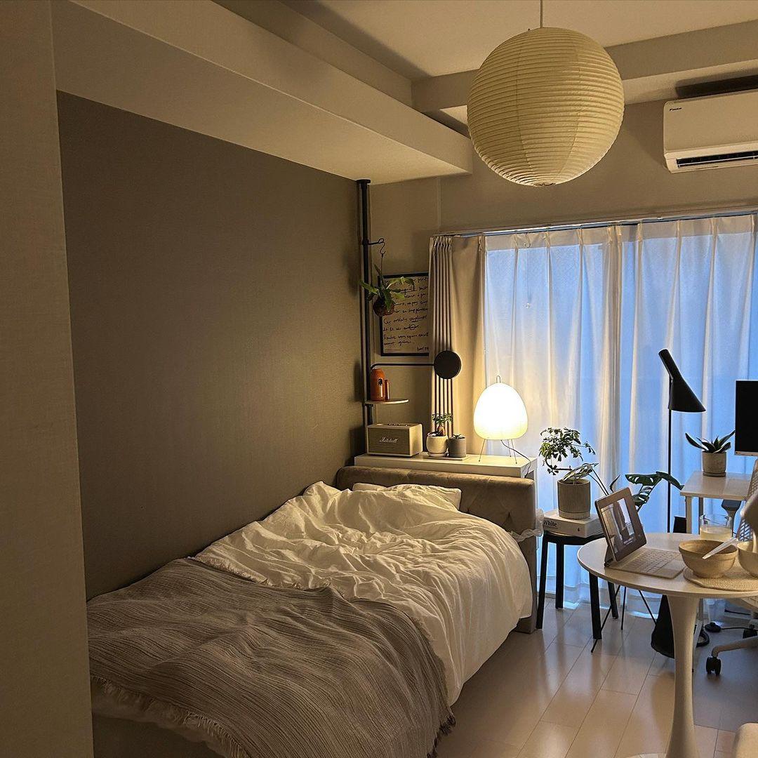 Japanese Inspired Paper Pendant Lamp Soft Ambient Light