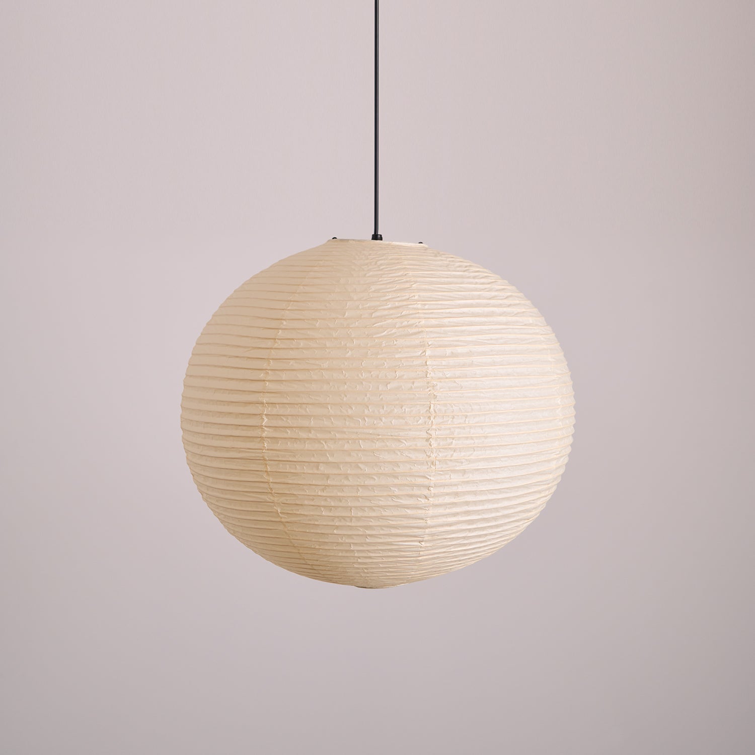 Japanese Inspired Paper Pendant Lamp Soft Ambient Light