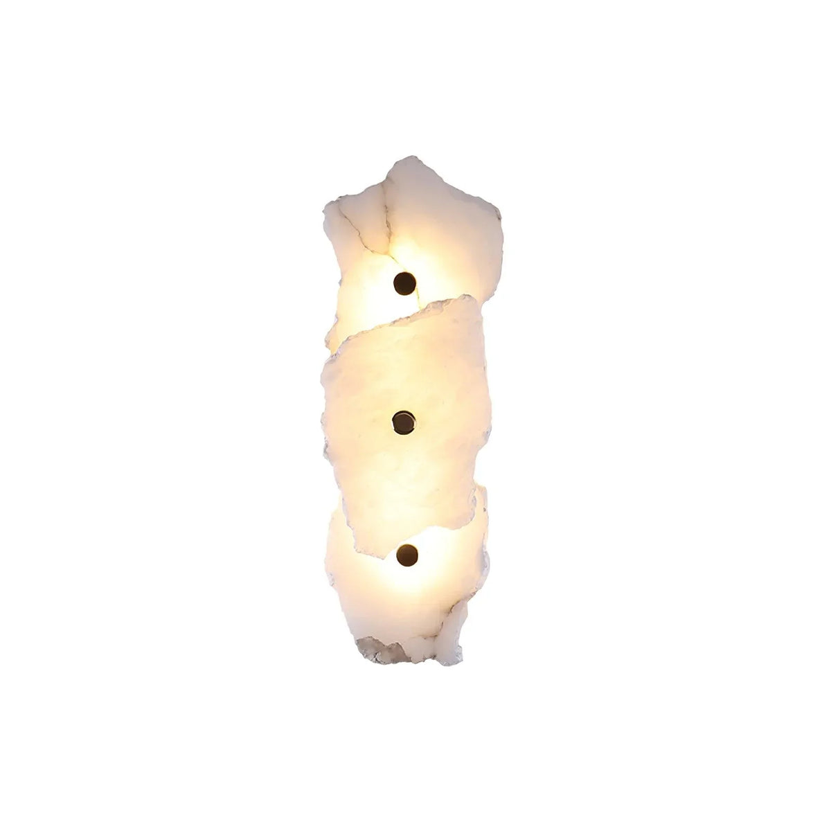 Alabaster Marble Wall Lamp Double Light Modern Sconce