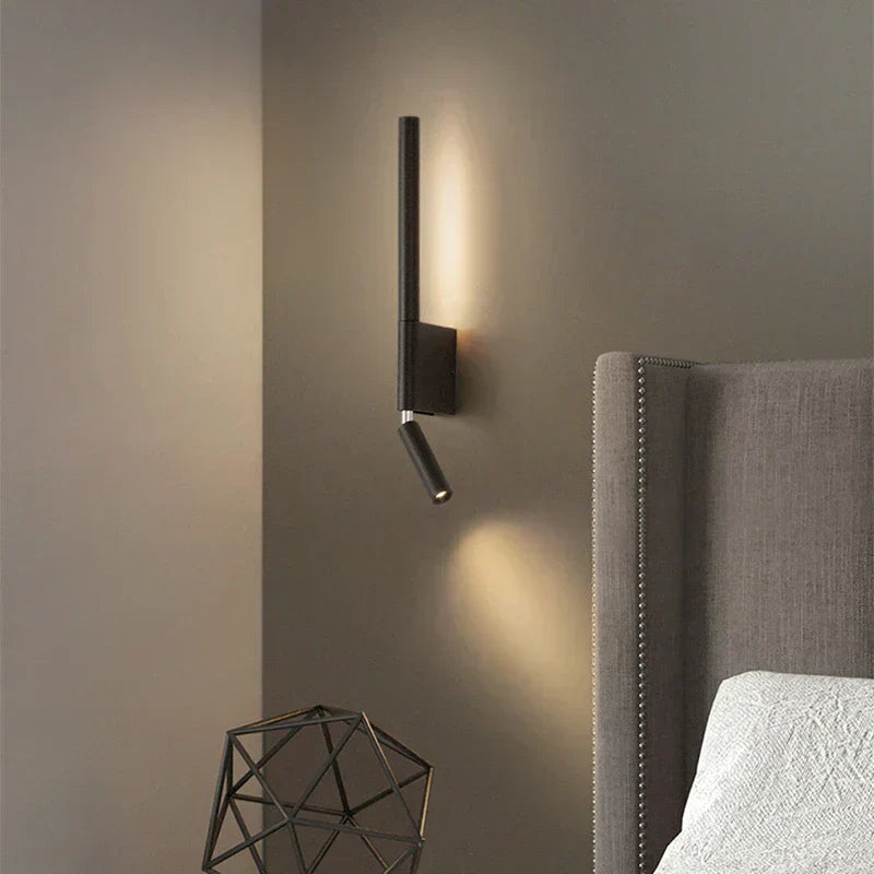 LED Wall Light Adjustable Bedroom Reading Sconce Lamp