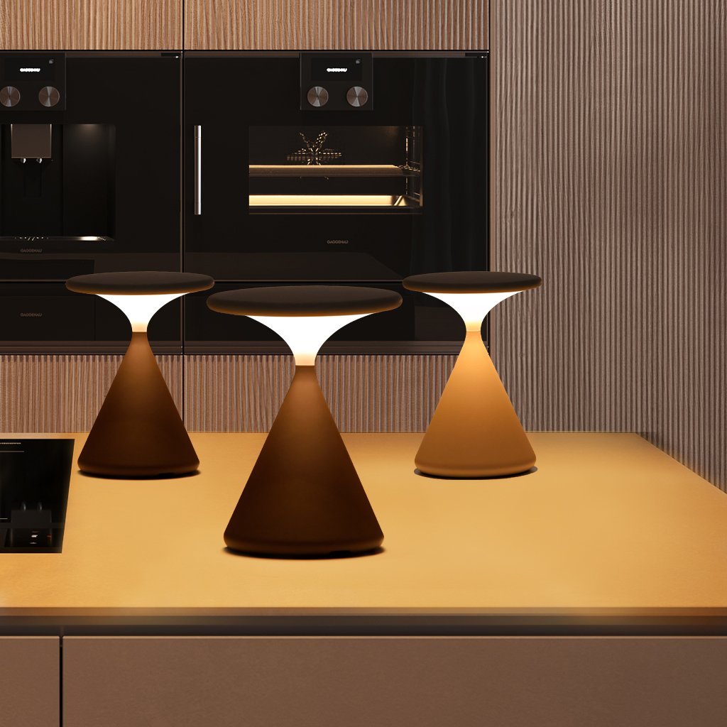 Wireless Table Lamp with Touch Dimmer