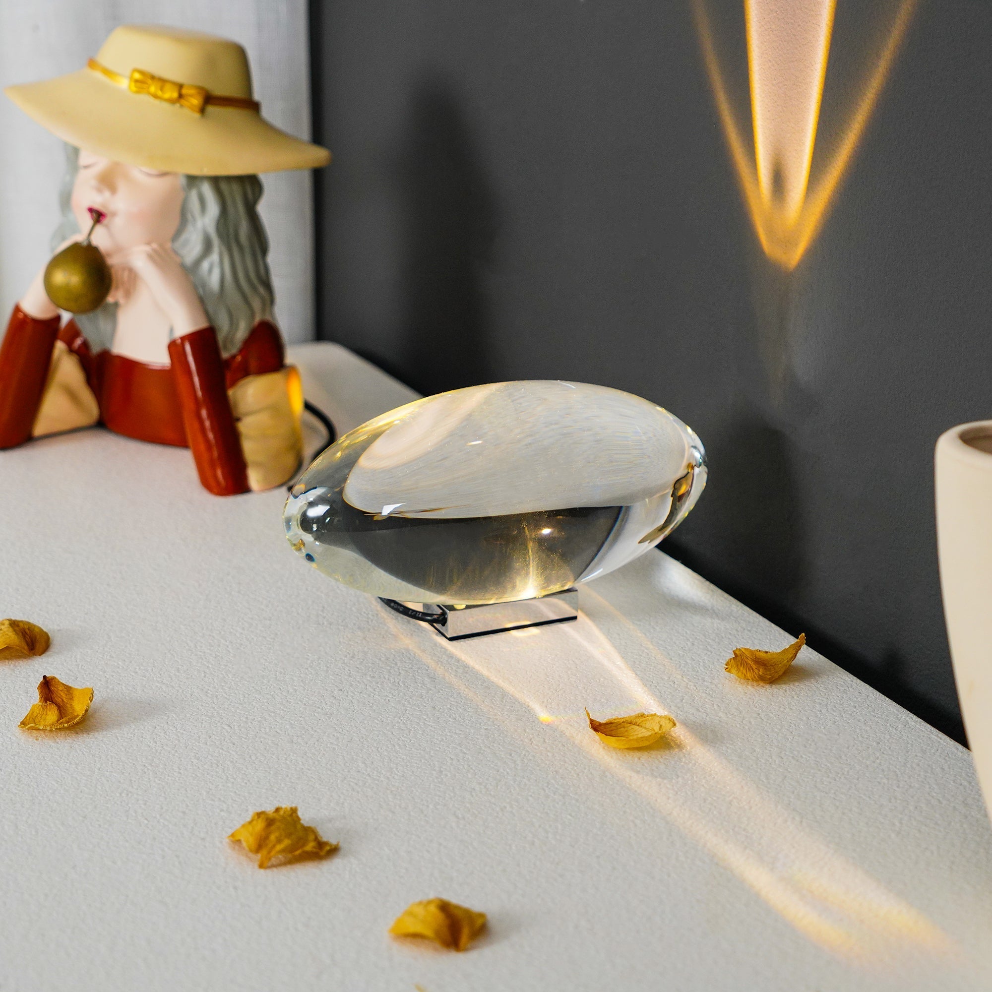 Crystal Glow Mood Table Lamp