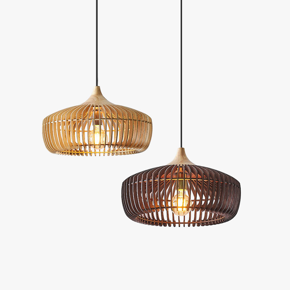 Nordic Bamboo Cage Pendant Light