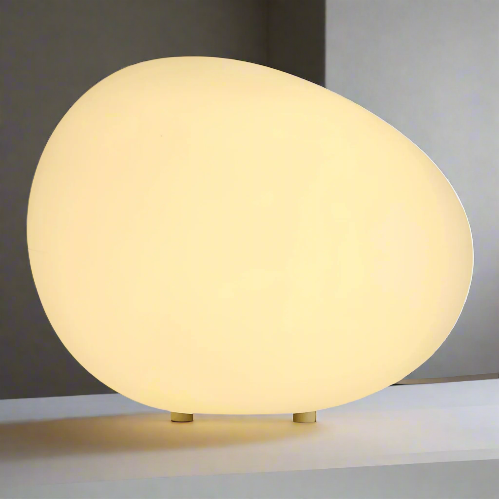 Pebble Shaped LED Night Light with Smooth Diffused Glow