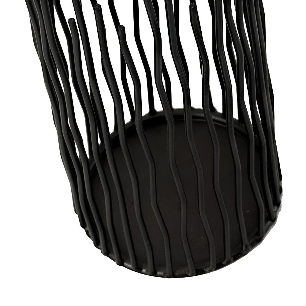 Decorative Iron Candle Holder with Sculptural Branch Design
