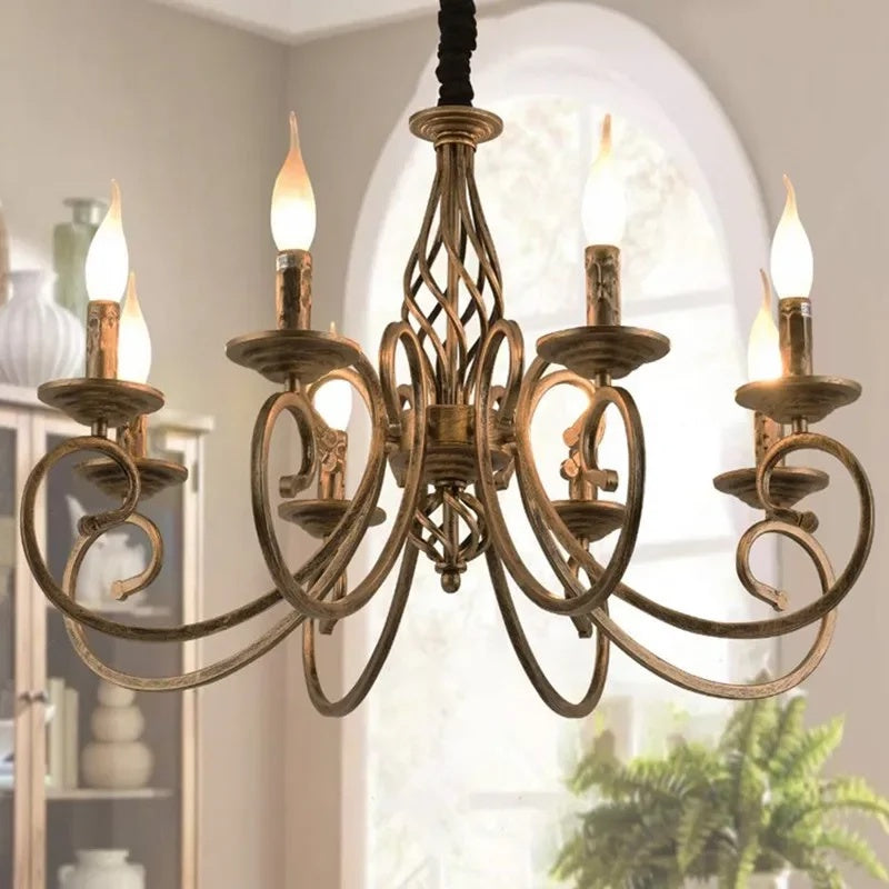 Candle-Style Chandelier Ceiling Light
