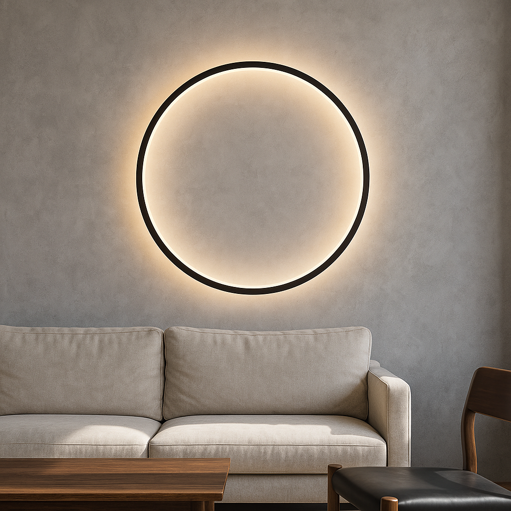 Modern Ring Wall Light