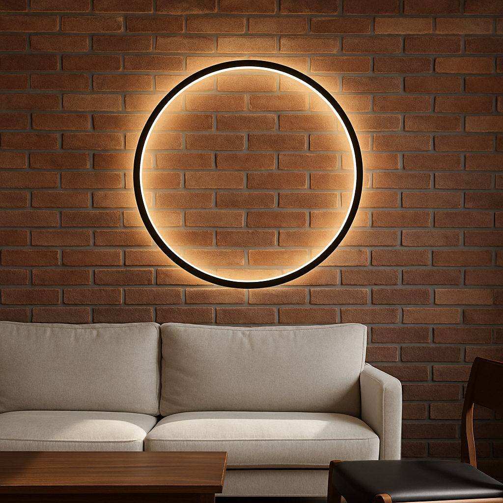 Modern Ring Wall Light
