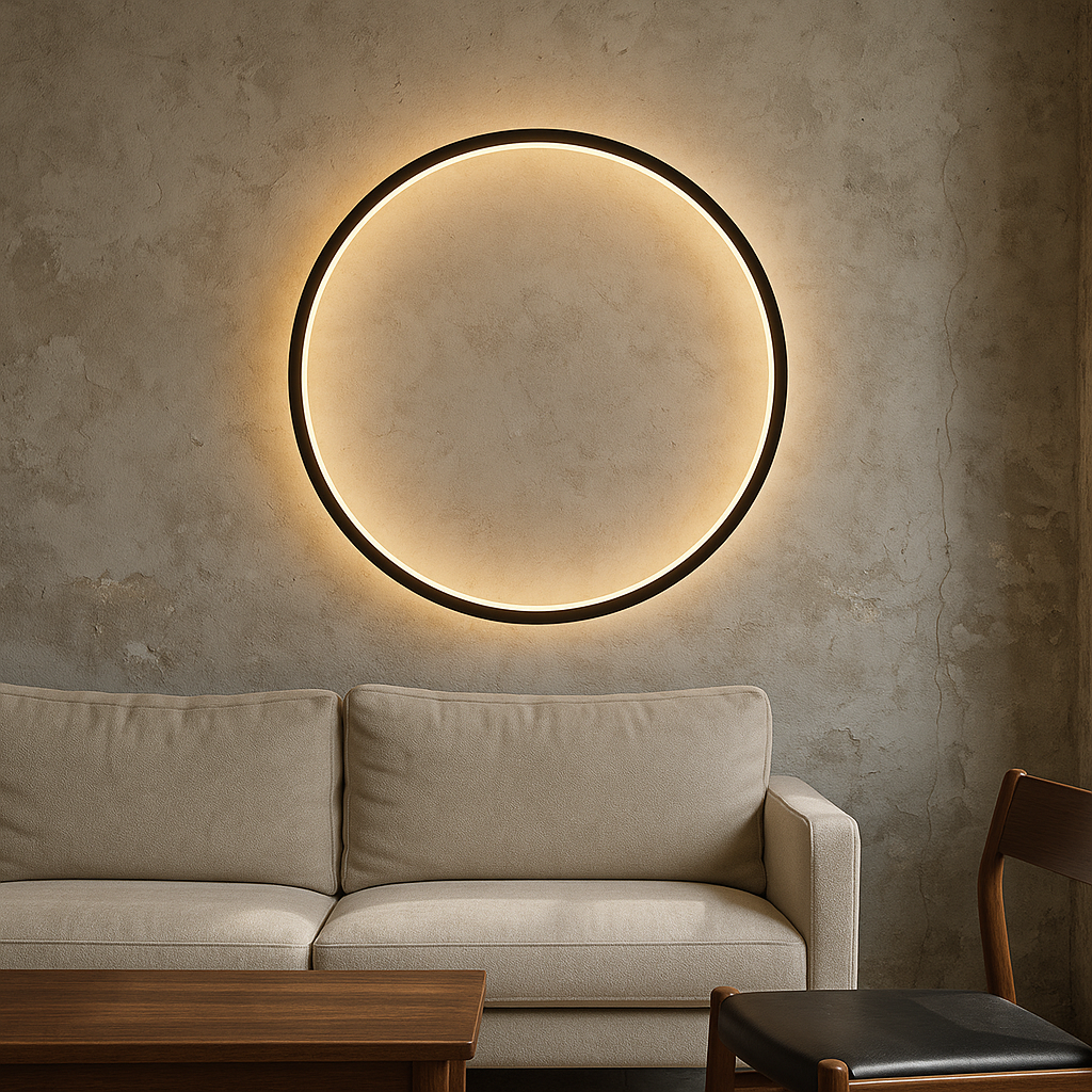 Modern Ring Wall Light