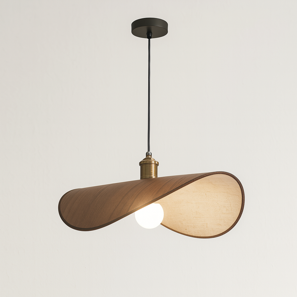 Organic Wabi Sabi Petal Pendant Lamp